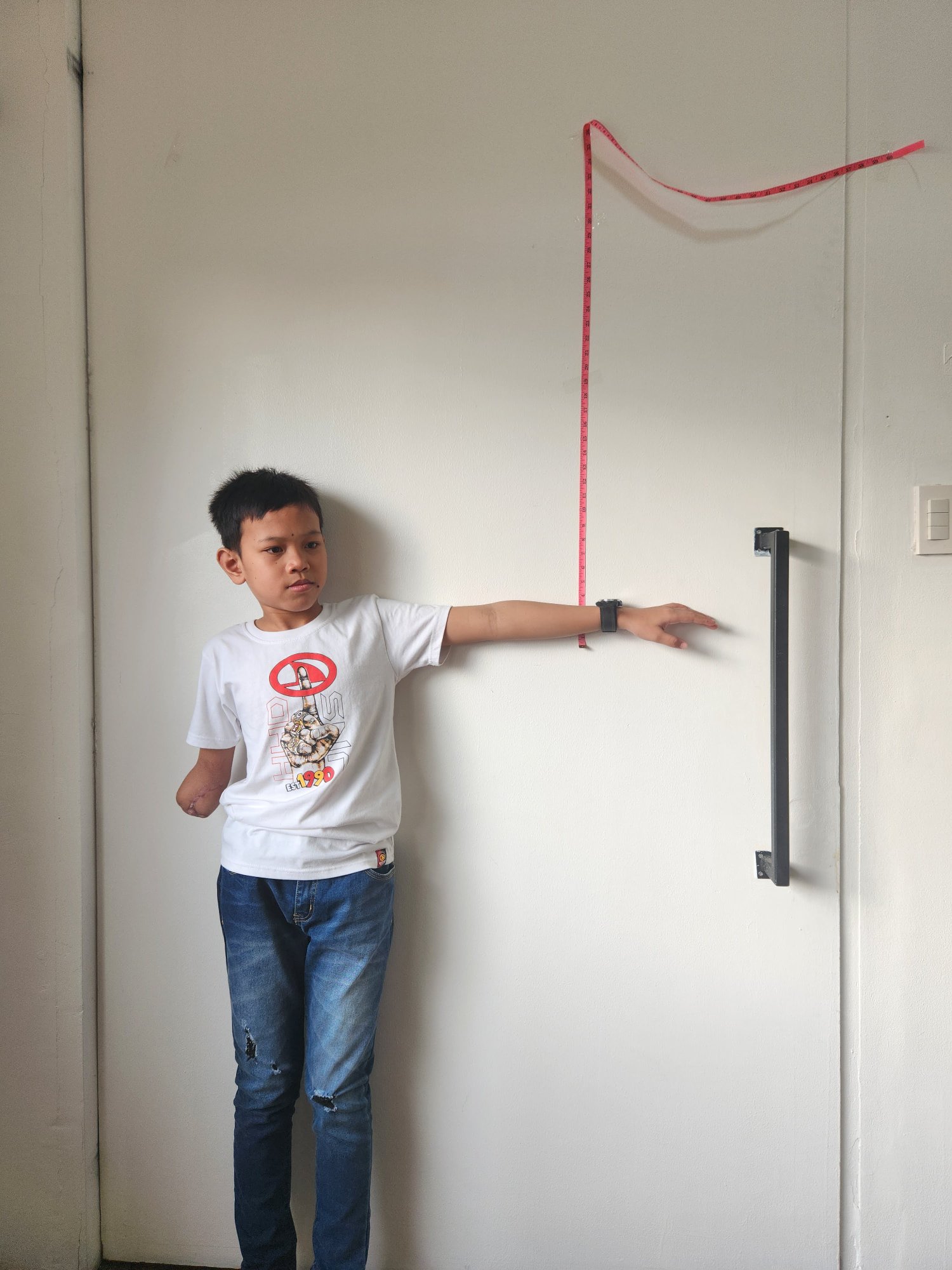 Full arm extension measurement